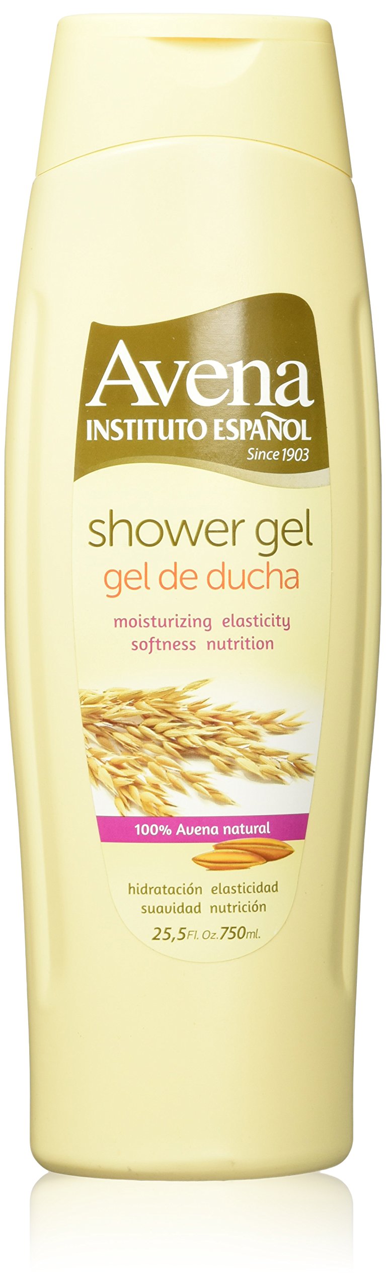 Avena Bath & Shower Gel, 25.5 Fl Oz – Moisturizing Body Wash For Soft Skin