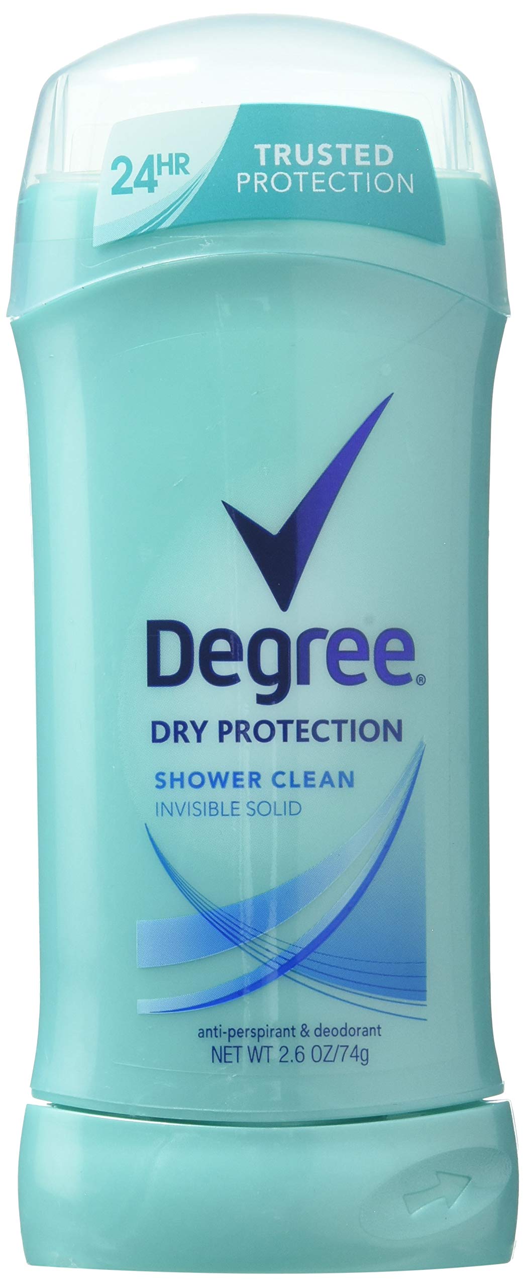 Degree Women Invisible Solid Anti-Perspirant & Deodorant 2.6 Oz, Pack Of 6, Blue