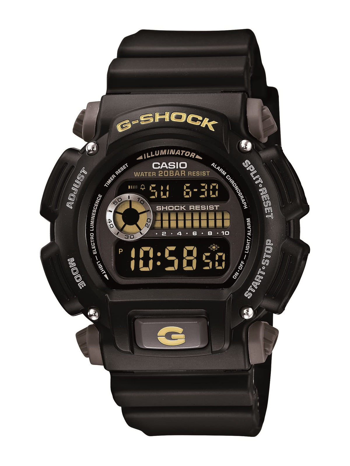 Casio G-Shock Men'S Quartz Resin Sport Watch, Black - Durable & Stylish For Active Lifestyles