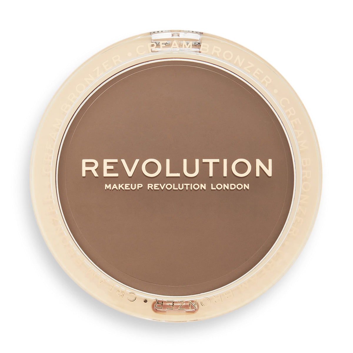 Revolution Beauty Ultra Cream Face Bronzer, Buildable Vegan Contour, Dark, 0.24 Oz.