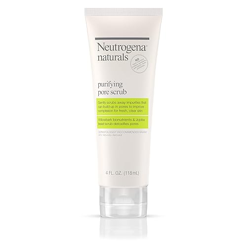 Neutrogena Naturals Purifying Pore Scrub, 4 Fl Oz - Exfoliating Cleanser For Clear Skin