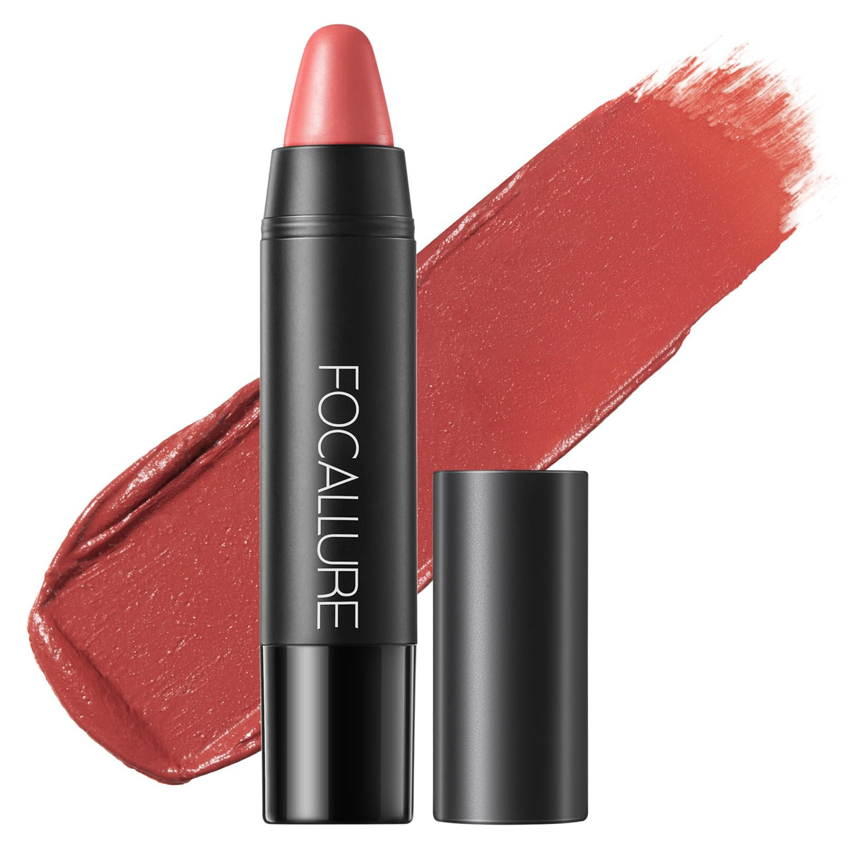 Focallure Ultra Chic Matte Lipstick - Long Lasting, Waterproof, Rich Vitamin E, Stizza Color