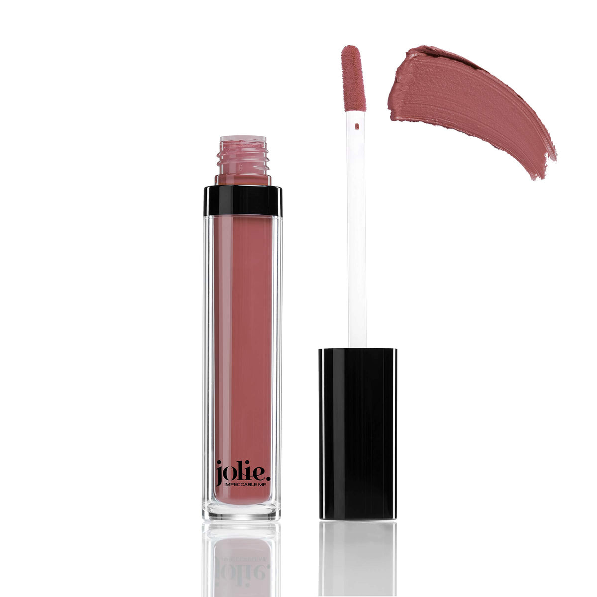 Jolie Longwearing Fluid Liquid Lipstick Matte - Low Key, 1 Ounce - Impeccable Beauty