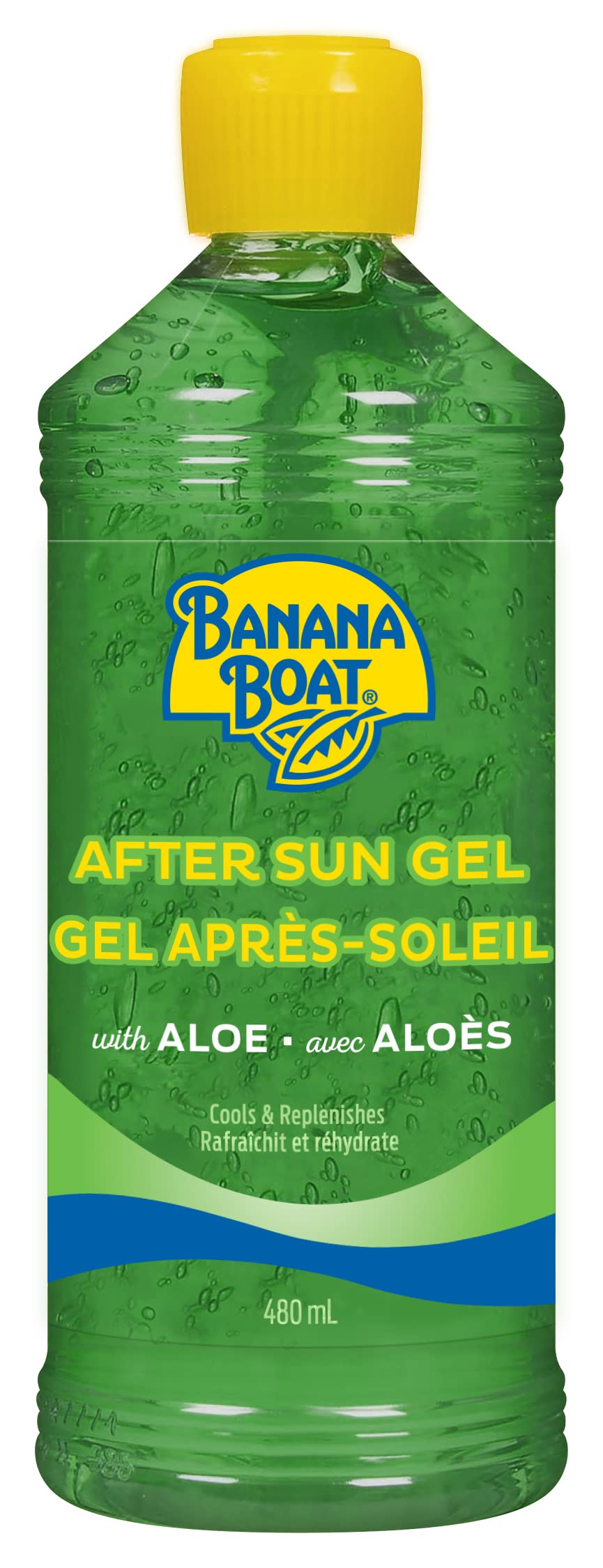 Banana Boat Aloe Vera Soothing After Sun Gel, 16Oz - Pack Of 3, Sunburn Relief