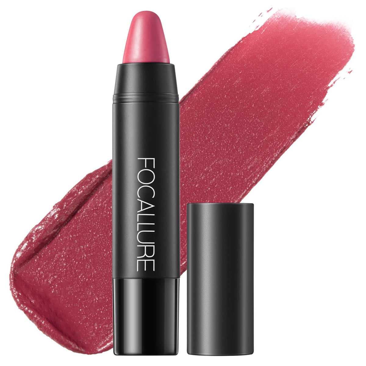 Focallure Ultra Chic Matte Lipstick - Long Lasting, Waterproof, Rich Vitamin E, Studded Kiss