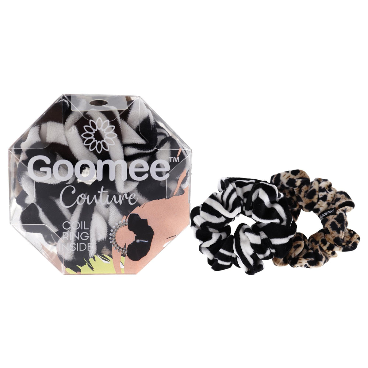 Goomee Couture Hair Tie Set  Exotic Women 2 Pc