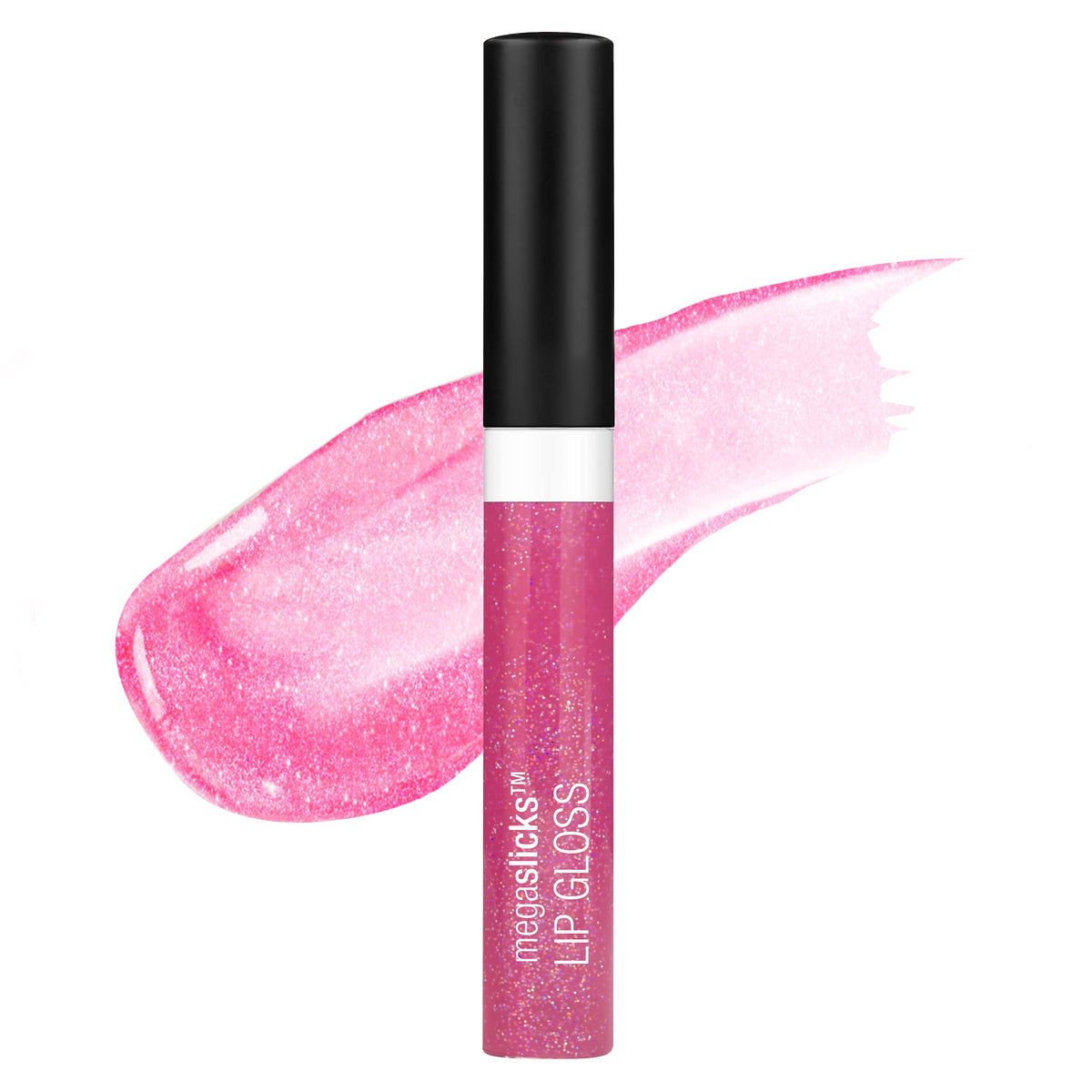 Wet N Wild Megaslicks Lip Gloss - Crushed Grapes, Ultra-Glossy, Vitamin-E Enriched, Vegan