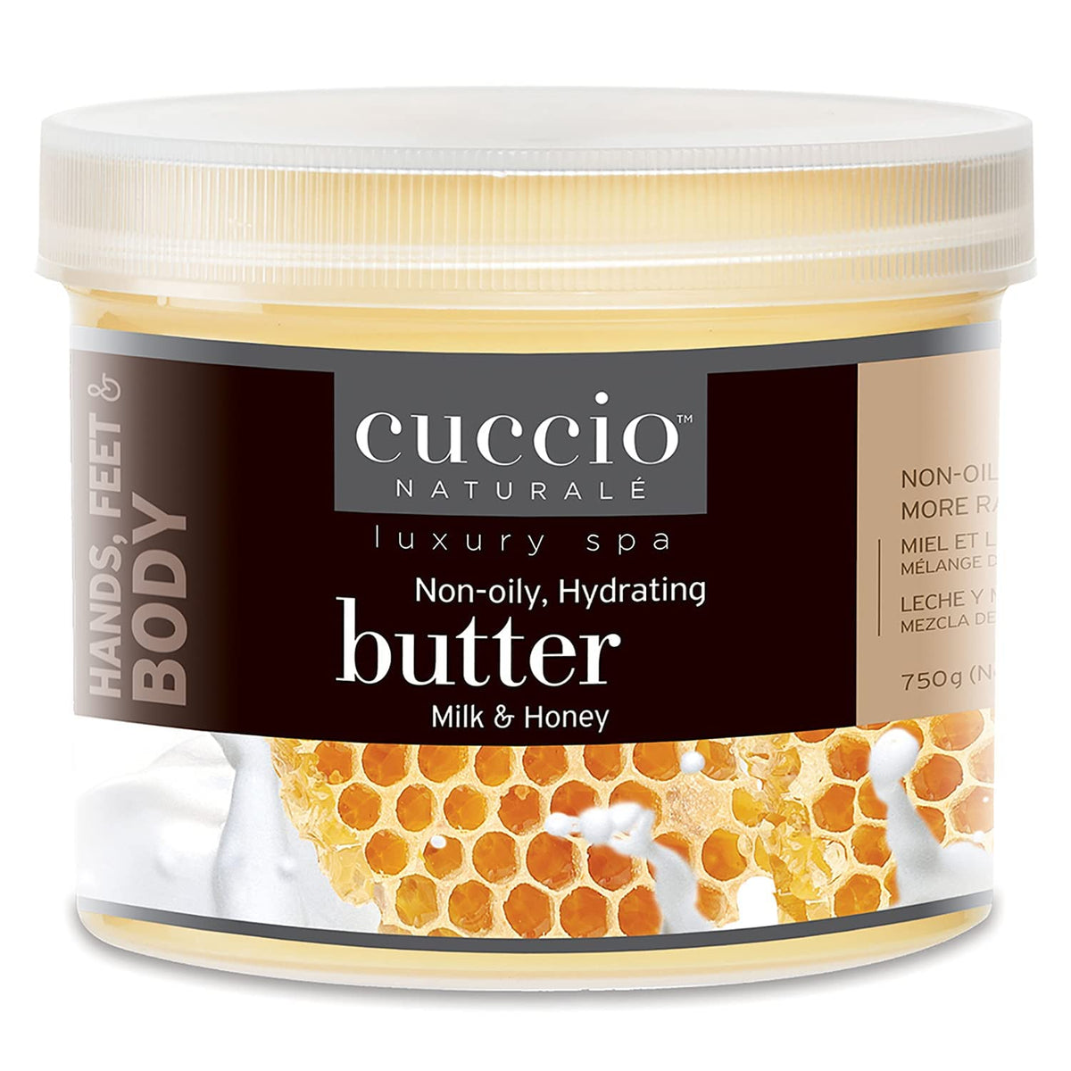 Cuccio Naturale Milk & Honey Butter Blend - Ultra Moisturizing Cream For Hands, Feet & Body 26 Oz