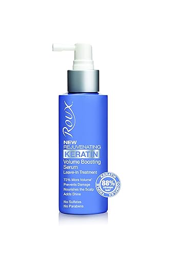 Roux Anti-Aging Hair Serum Leave-In Treatment, 4 Oz - Revitalize & Nourish Hair