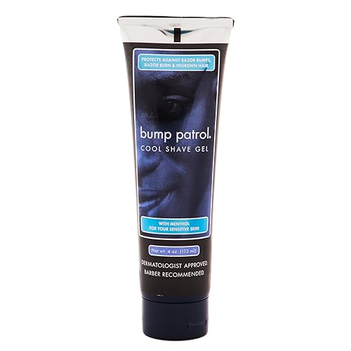 Bump Patrol Cool Shave Gel For Sensitive Skin - 4 Oz (118Ml) Razor Burn Relief