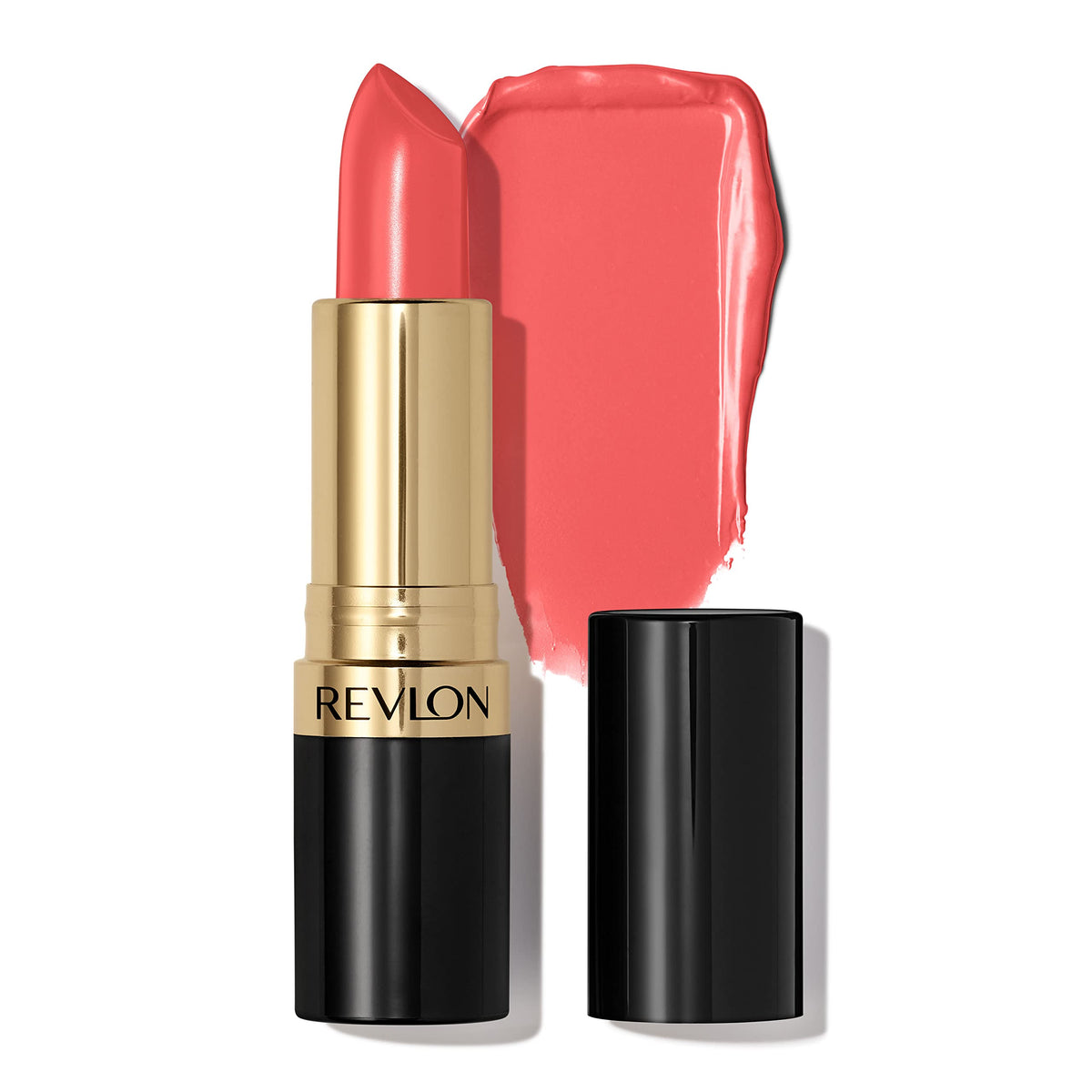 Revlon Super Lustrous Lipstick 674 Coral Berry - Creamy, Moisturizing, 0.15 Oz