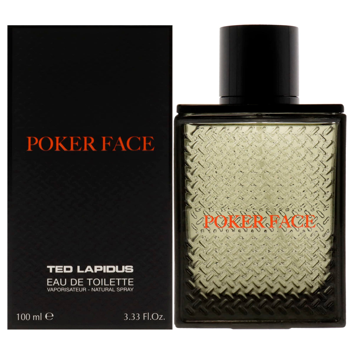 Ted Lapidus Poker Face EDT Spray Men 34 oz