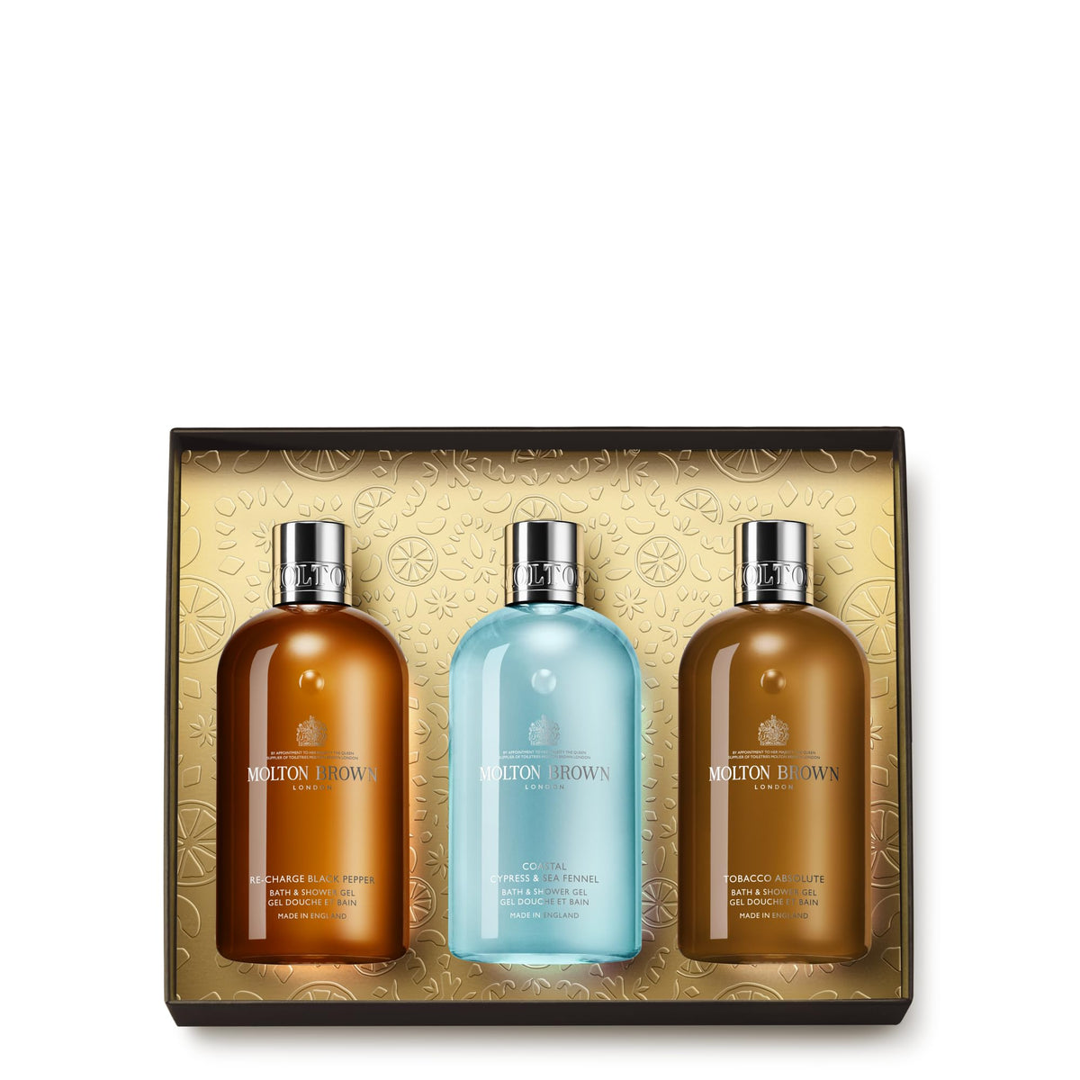 Molton Brown Woody & Aromatic Body Care Gift Set - 3 X 10 Fl Oz, Luxury Skincare