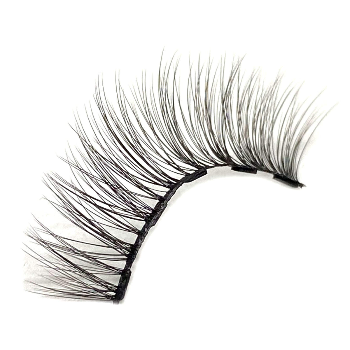 Uptown Lashes Faux Mink Magnetic Eyelashes - Natural Look, 5 Magnet False Lashes For Magnetic Eyeliner