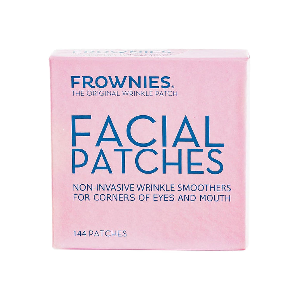 Frownies Facial Patches For Crow’S Feet & Smile Lines - Hypoallergenic Anti-Wrinkle Tape, 144 Count