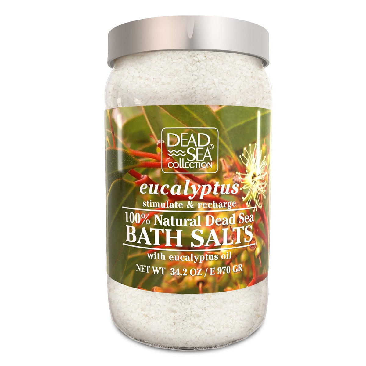 Dead Sea Collection Eucalyptus Bath Salts - 34.2 Oz Natural Relaxing Body Care