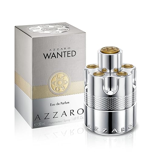 Azzaro Wanted Eau De Parfum For Men, 1.69 Fl Oz - Woody, Aromatic, Spicy Cologne