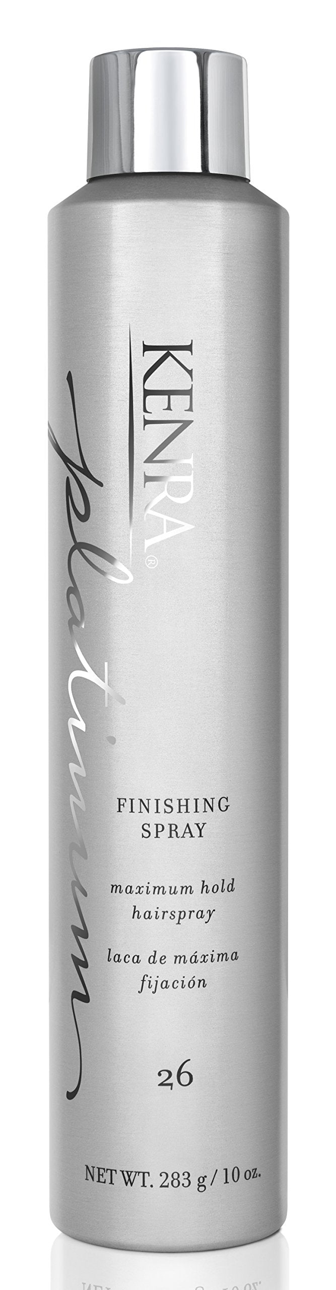 Kenra Platinum Maximum Hold Hairspray - Fast-Drying, High-Shine Finish, 10 Oz