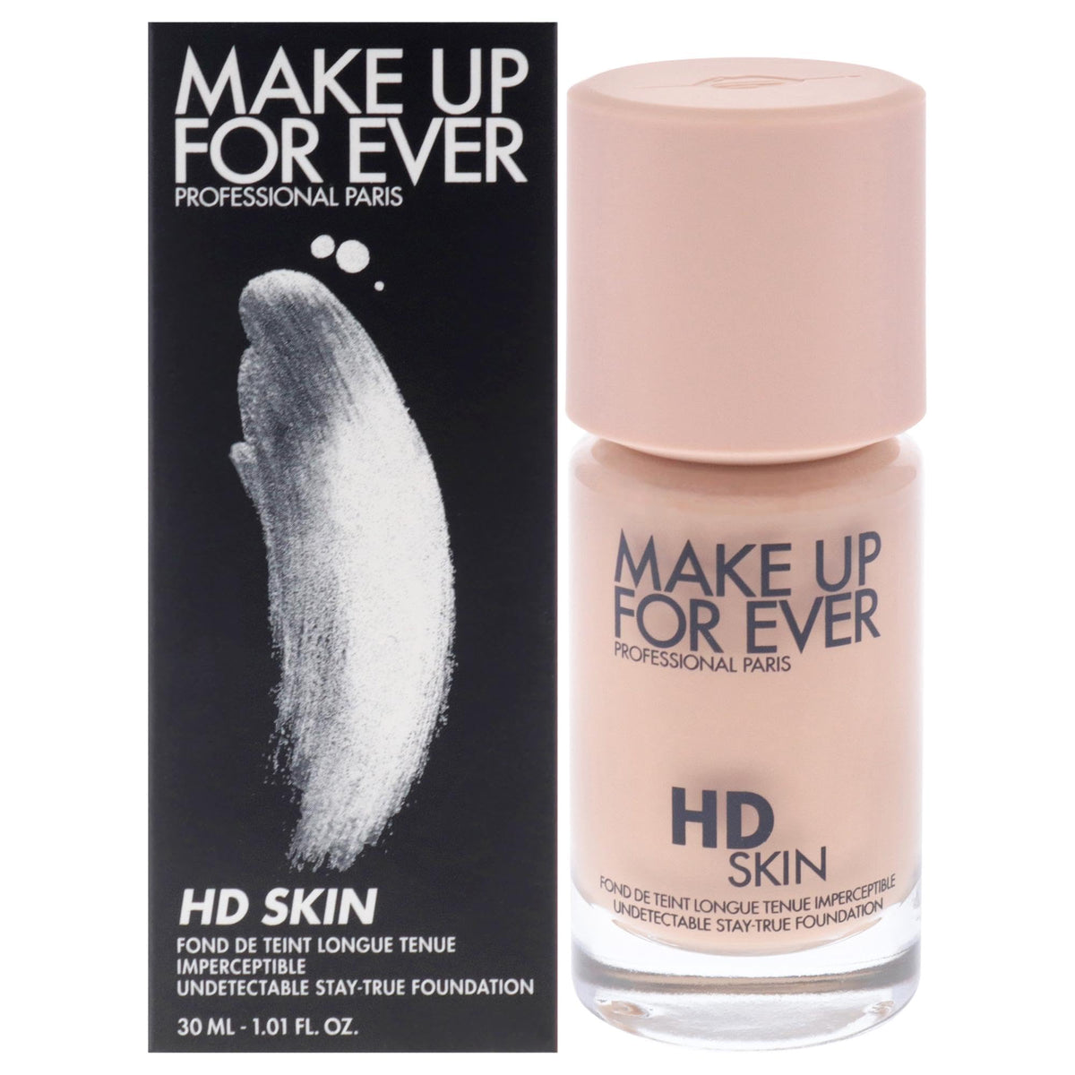 Make Up For Ever Hd Skin Longwear Foundation 2N34 - 1 Oz For Women, Undetectable Finish