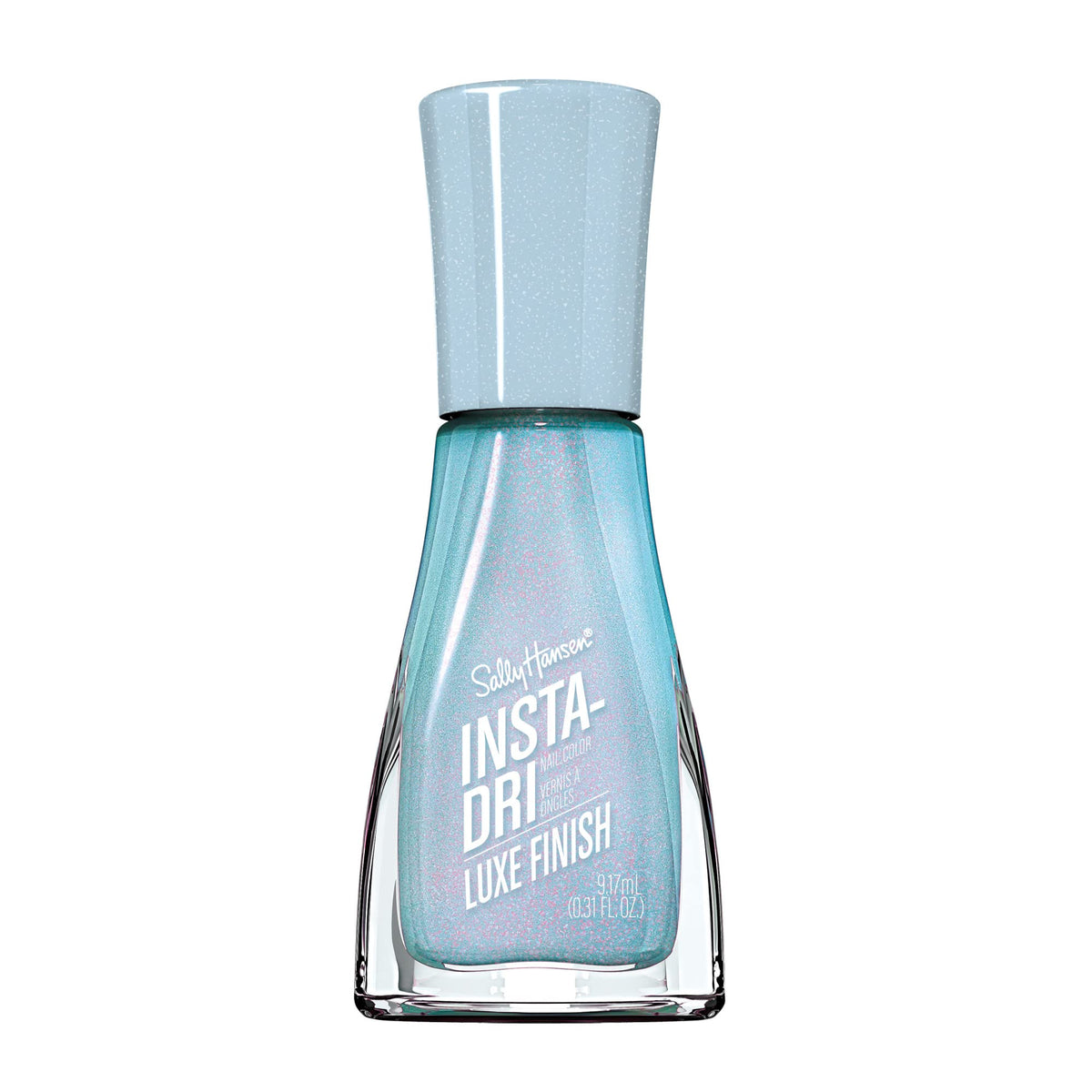 Sally Hansen Insta-Dri Nail Polish, Glos-Sea, Luxe Finish, 0.31 Fl Oz - Fast Drying Formula