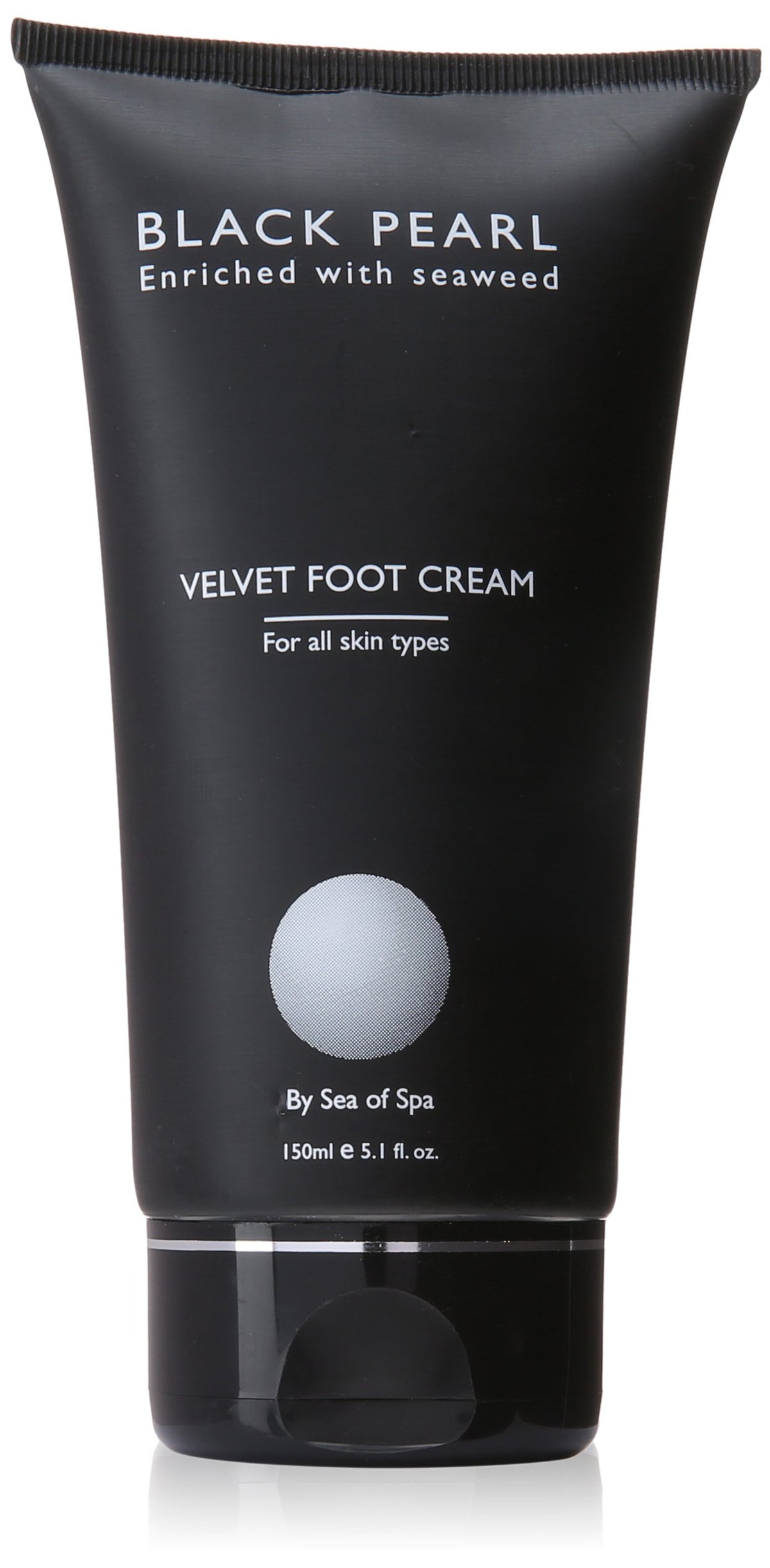 Sea Of Spa Black Pearl Foot Cream, 5.1 Oz - Nourishing Moisturizer For Soft Feet