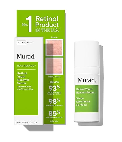 Murad Retinol Youth Renewal Serum - Fast-Acting Anti-Aging Serum For Face And Neck, 0.33 Fl Oz