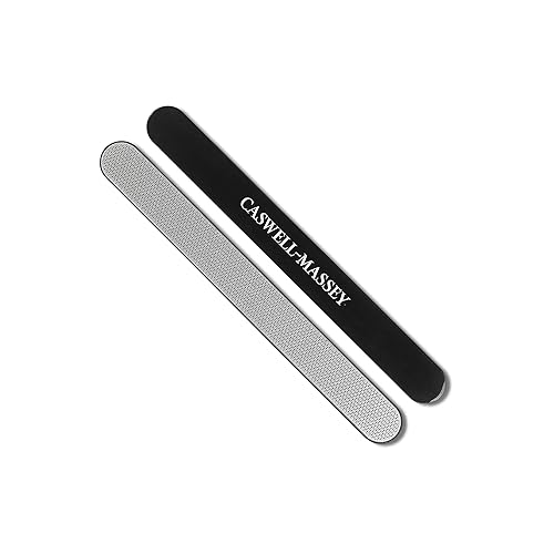 Caswell-Massey Diamond Dust Nail File - 7&quot; Professional Washable Steel Nail Buffer