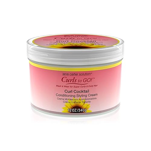 Jane Carter Solution Curls To Go Cocktail Conditioning Cream - 12Oz Hydrating Curl Cream