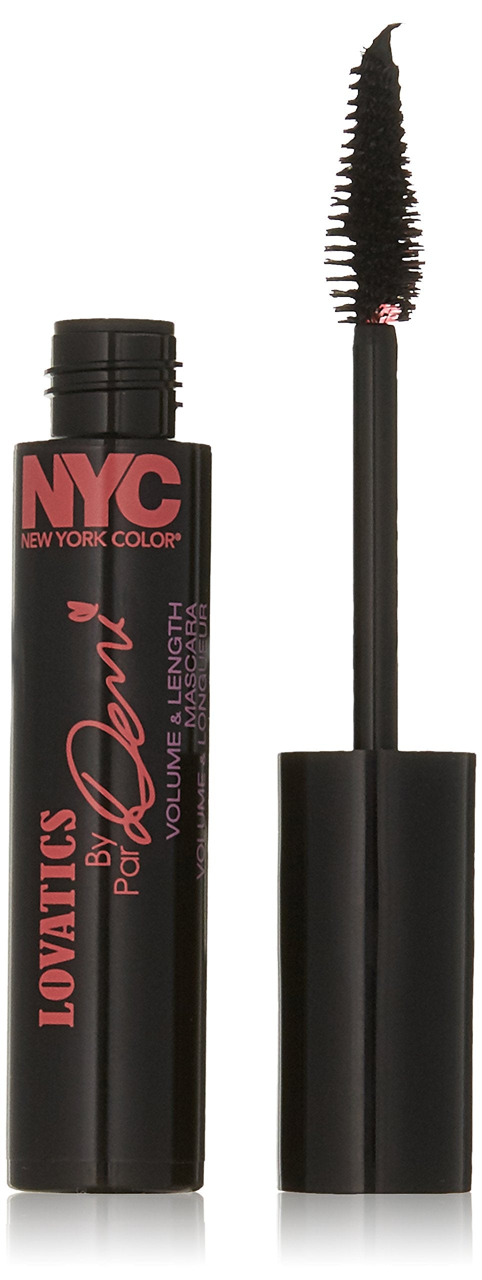 N.Y.C. Lovatics By Demi Mascara - Black, 0.35 Oz - Volumizing & Lengthening Formula