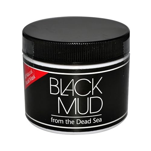 Sea Minerals Black Mud All Natural Facial Mask - 3 Fl Oz Hydrating Skin Treatment