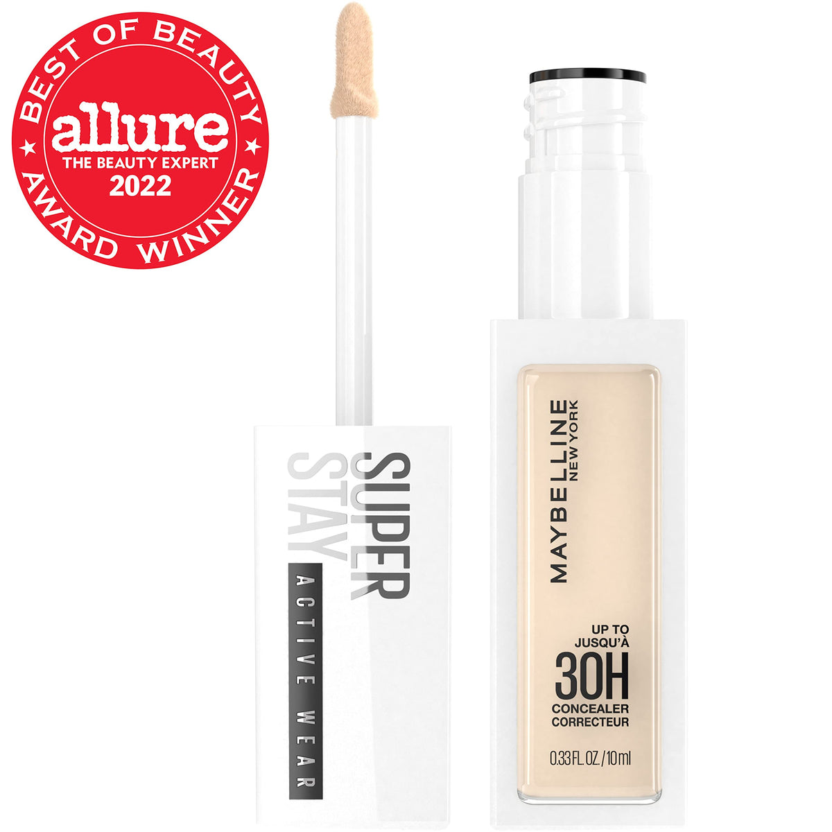 Maybelline Super Stay Liquid Concealer 05, Full Coverage, 30 Hour Wear, Oil-Free, 0.33 Fl Oz