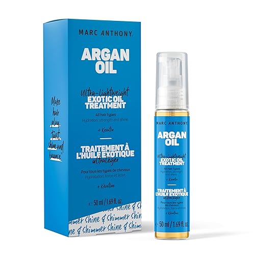 Marc Anthony Argan Oil Treatment - 3 Pack, 1.69 oz (50ml) - Nourishing Hair Oil