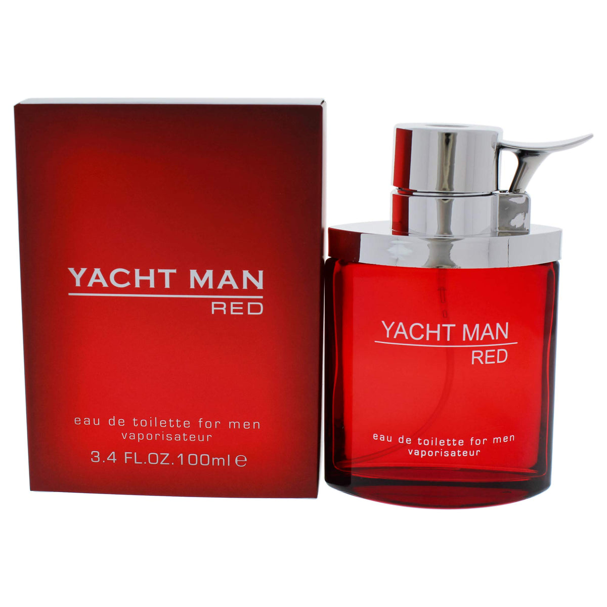 Myrurgia Yacht Man Red Eau De Toilette Spray 3.4 Oz - Bold Fragrance For Men