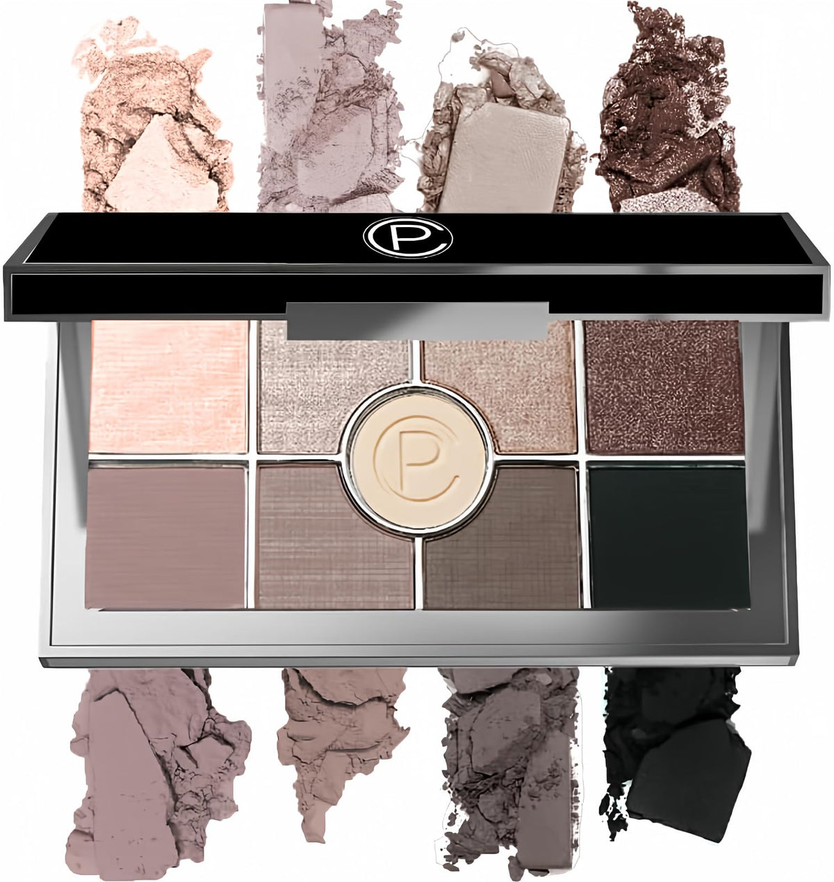 Pure Cosmetics Nude Eyeshadow Palette - Ultra-Pigmented Matte & Shimmer, Talc-Free, Long-Lasting