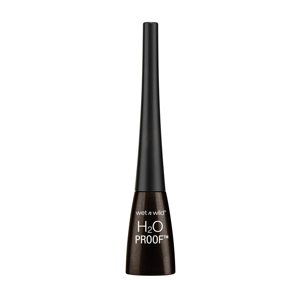 Wet N Wild H20 Proof Liquid Liner, Dark Brown - Long-Lasting, Waterproof, 0.17 Ounce