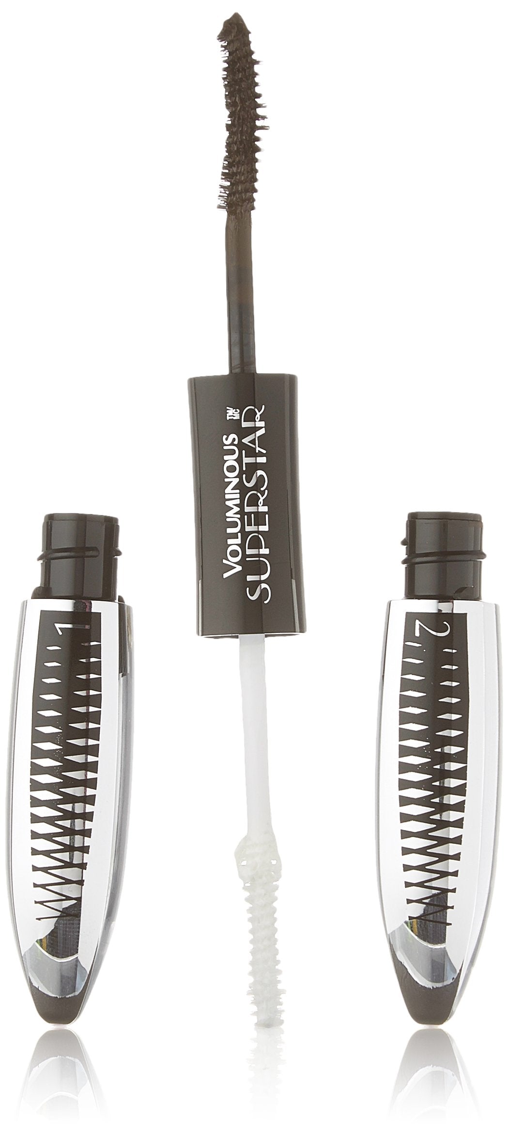 L’Oréal Paris Voluminous Superstar Mascara, Washable Blackest Brown, 0.41 Fl Oz, 1 Count