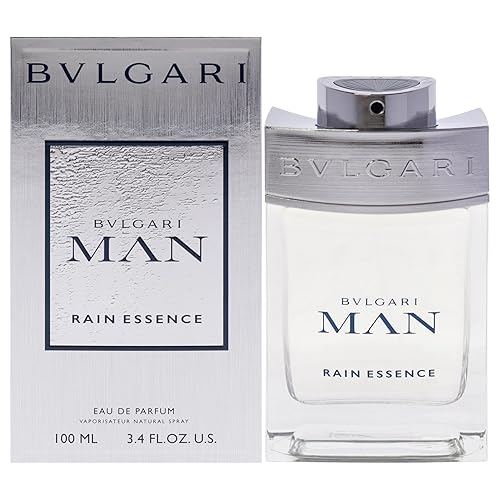 Bvlgari Man Rain Essence Edp Spray For Men - 3.4 Oz, Fresh Fragrance By Bvlgari