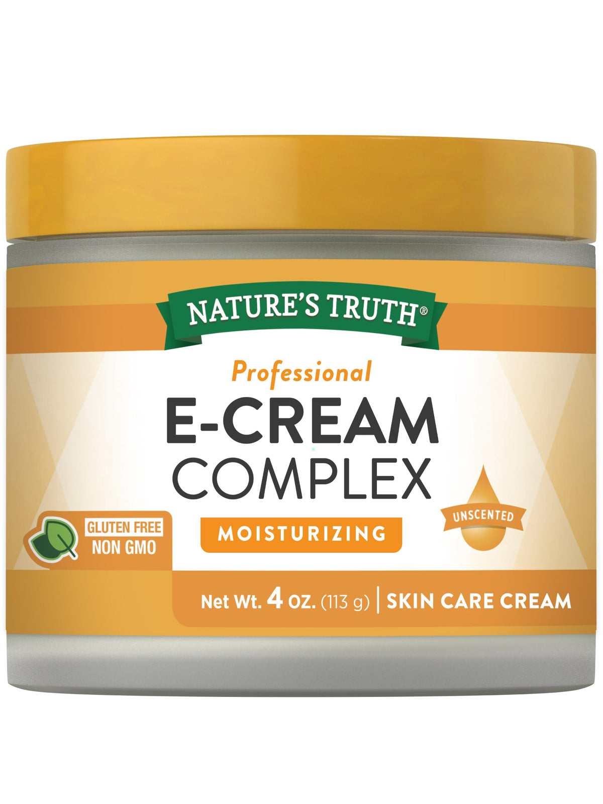 Nature'S Truth Vitamin E Cream With A & D - Moisturizing Skin Care, 4 Oz