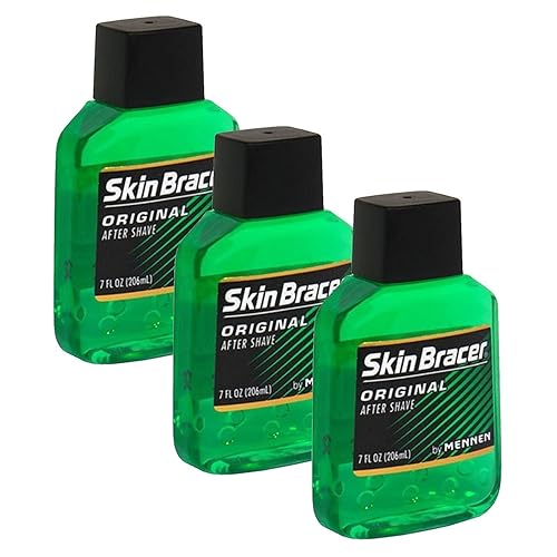 Mennen Skin Bracer Original After Shave, 7 Oz - Pack Of 3, Refreshing Men'S Grooming Essential