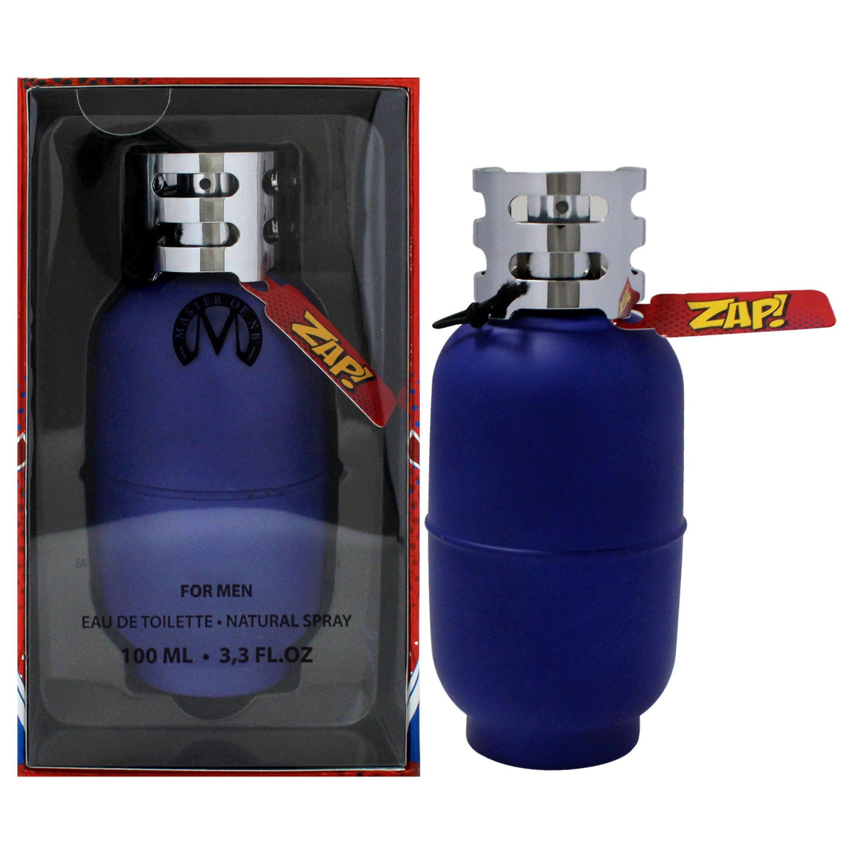 New Brand Master ZAP Eau de Toilette for Men, 100 ml - Fresh Fragrance, Long-lasting Cologne, Perfect for Everyday Use