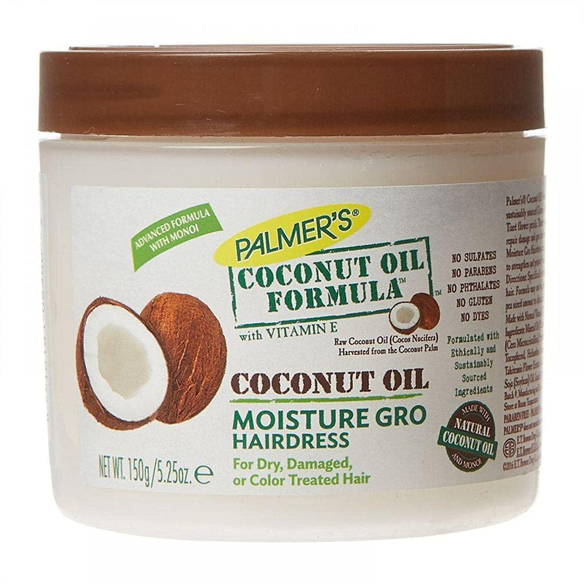 Palmer'S Coconut Oil Moisture Gro Hairdress, 5.25 Oz - Nourishing Hair Care Treatment