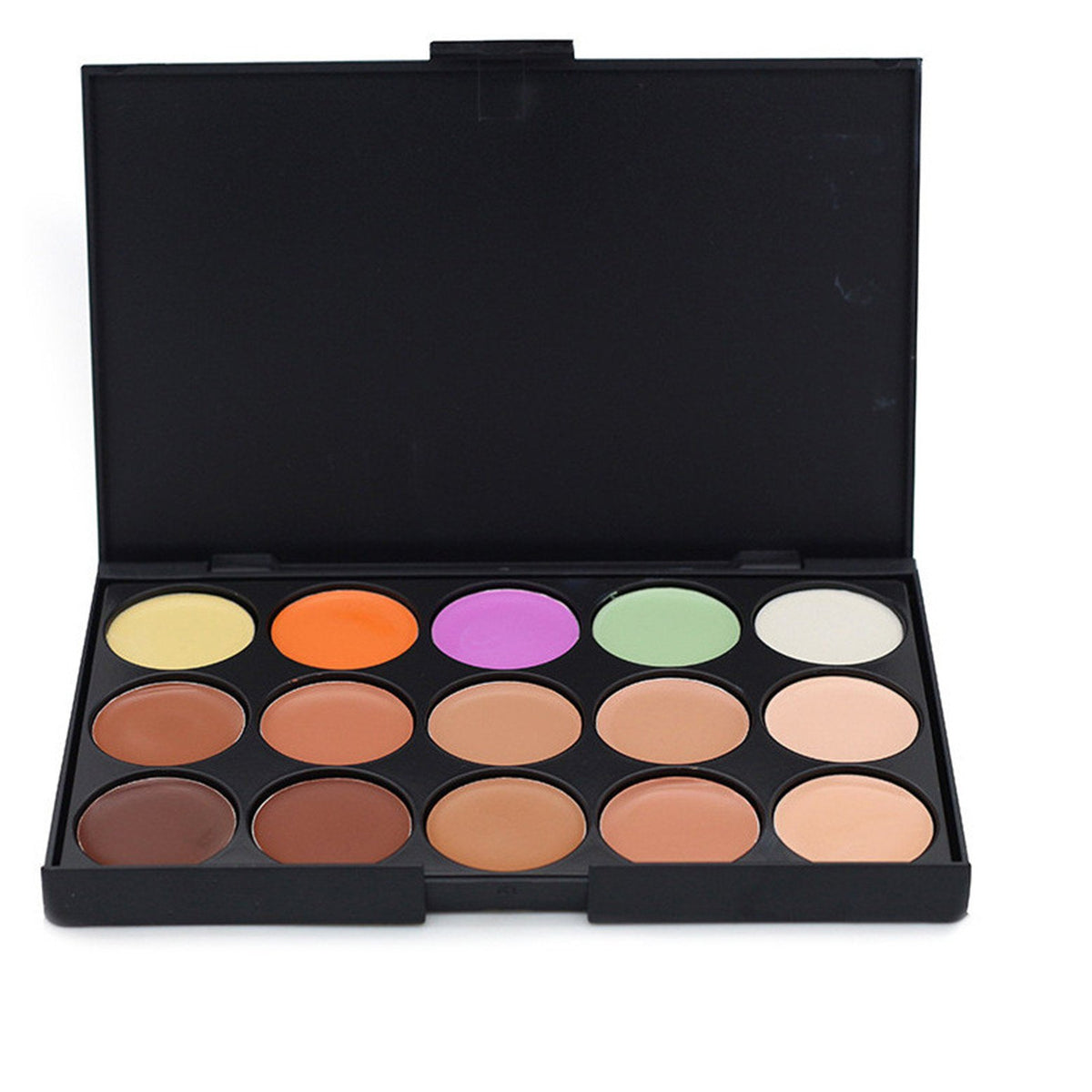 Fantasyday 15 Colors Cream Contour Concealer Palette - Hydrating Camouflage Makeup Set #3