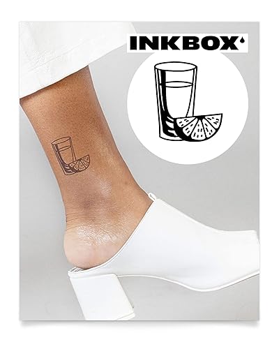 Inkbox Semi-Permanent Temporary Tattoo - Water-Resistant, Lasts 1-2 Weeks, Champs, 2X2 In