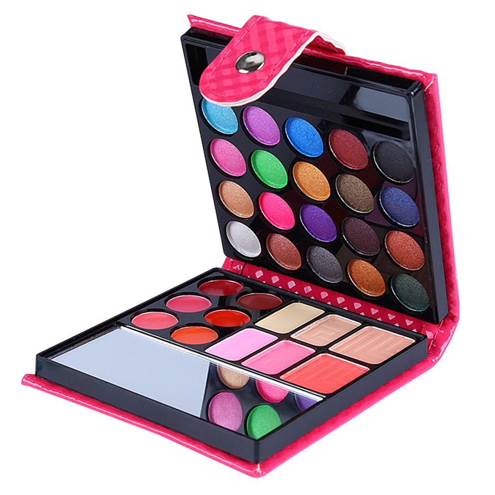 Phantomsky 32 Colors Eyeshadow Palette With Lipgloss, Blusher & Concealer For Daily Use