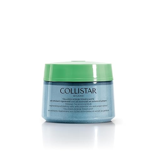 Collistar Face Scrub - Exfoliating Facial Cleanser, 700 Ml, Hydrating & Refreshing, Blue