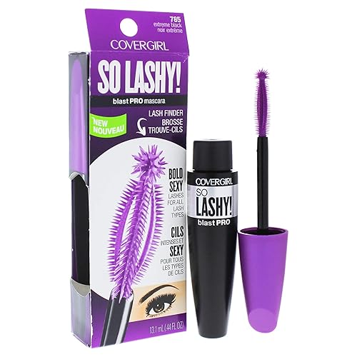 Covergirl So Lashy! Blastpro Mascara - Extreme Black, 0.44 Fl Oz, Volumizing Formula