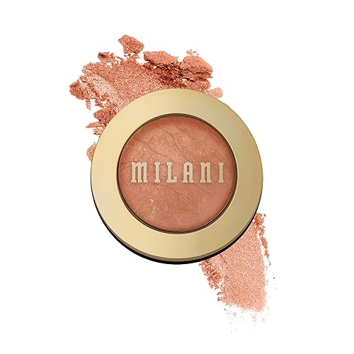 Milani Baked Blush - Bellissimo Bronze 0.12Oz, Cruelty-Free Powder For Contouring & Highlighting