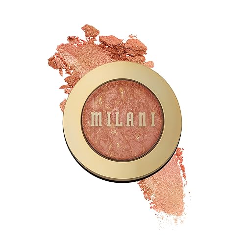 Milani Baked Blush Rose D'Oro - 0.12Oz Cruelty-Free Powder For Shimmer & Matte Finish