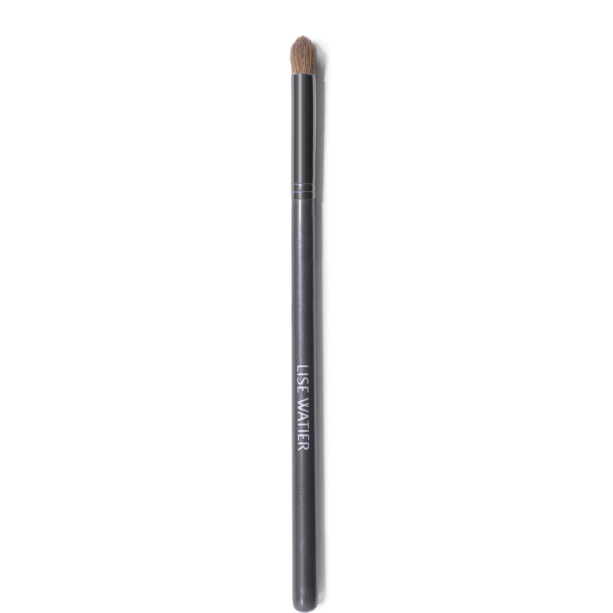 Lise Watier Eye Contour Brush - Precision Makeup Tool, 1 Count, Black