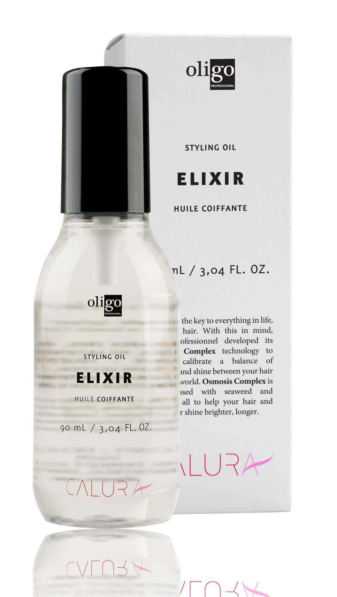 Oligo Professionnel Styling Oil Elixir 3.04 Oz - Nourishing Hair Oil For Shine & Manageability